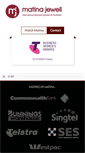 Mobile Screenshot of matinajewell.com